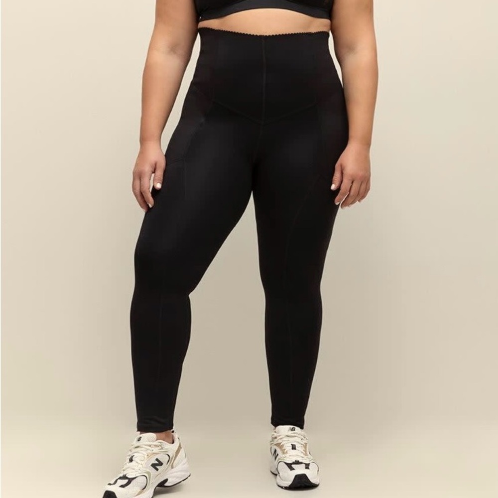 Active zone High-Waist Black Leggings